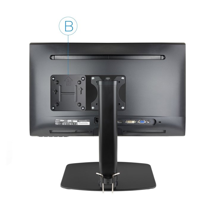 Soporte Para Mini Pc Tooq Tcch0007-b Vesa 75x75 Carga Maxima 3kg
