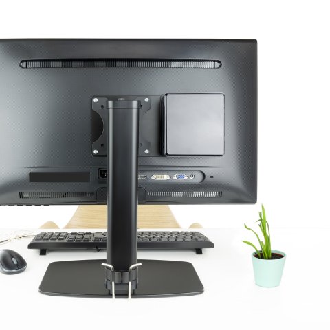 Soporte Para Mini Pc Tooq Tcch0007-b Vesa 75x75 Carga Maxima 3kg
