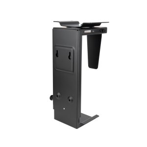Soporte De Cpu Suspendido Tooq Tqmud01 Ajustable Para Equipos De 300-533mm Alto 88-203mm Ancho Max 10kg Color Negro 2
