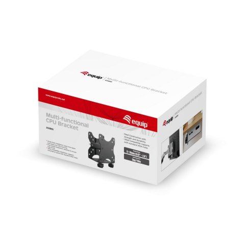 Soporte Cpu Equip 650890 Vesa Equip Para Soportes De Pantalla O Escritorio Tipo Nuc