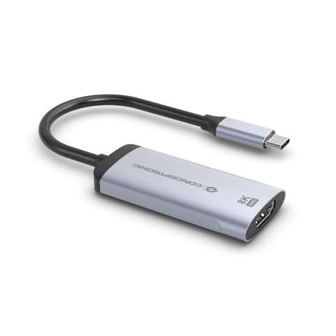 Adaptador Usb-c A Hdmi 2.1 Conceptronic 8k 60hz Carcasa Aluminio Abby23g