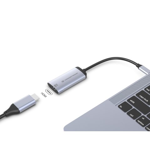 Adaptador Usb-c A Hdmi 2.1 Conceptronic 8k 60hz Carcasa Aluminio Abby23g