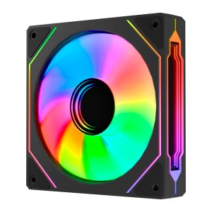 Ventilador Interno Abysm Arclight 3.0 Argb Black Pwm  2