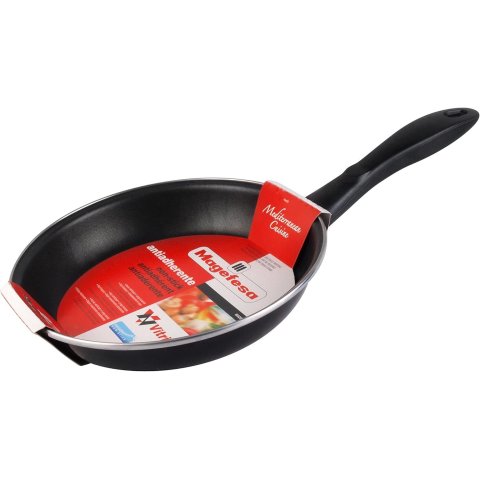 Sarten Magefesa V Negro 26 Acero Antiadherente Todo Tipo Cocinas Lavavajillas