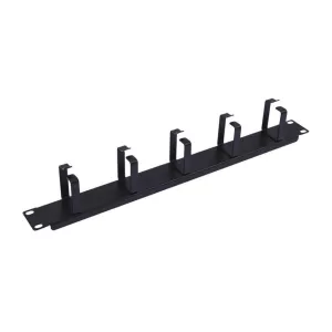 Panel Organizador De Cables Color Negro 1u Para Armario... 2