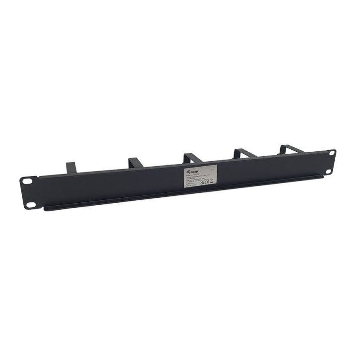 Panel Organizador De Cables Color Negro 1u Para...