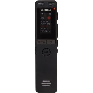 Grabadora De Voz Aiwa Dvr-a400 16gb 290 Horas Microsd Lcd... 2