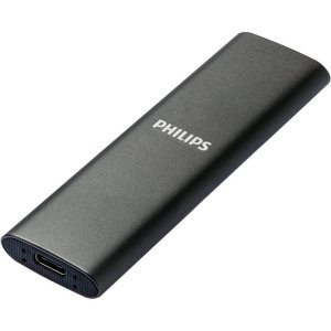 Disco M.2 Externo Philips 250gb Usb-c/usb3.0 540mb Ultra...