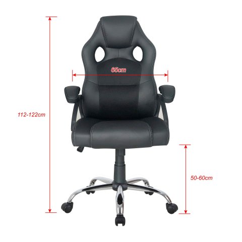 Silla De Oficina Ergonomica Equip Color Negro...