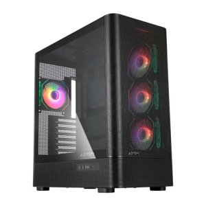 Caja Atx Abysm Danube Sava H500 Ii Air Black 2x3.5"...