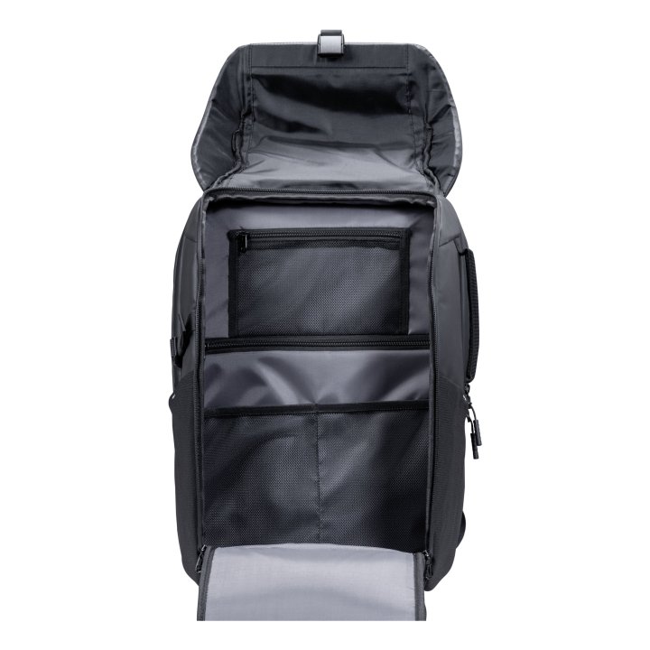 Mochila Trust Jersy Color Negro Para Portatiles Hasta 17" 15 Compartimientos 25l
