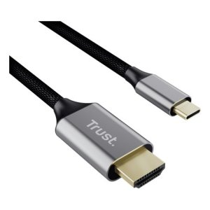 Cable Usb-c A Hdmi Trust Calyx Trenzado 2m 4k 2