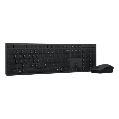 Teclado Y Mouse Lenovo Wireless Recargable  3 Dispositivos 2.4gz Y Bluetooth