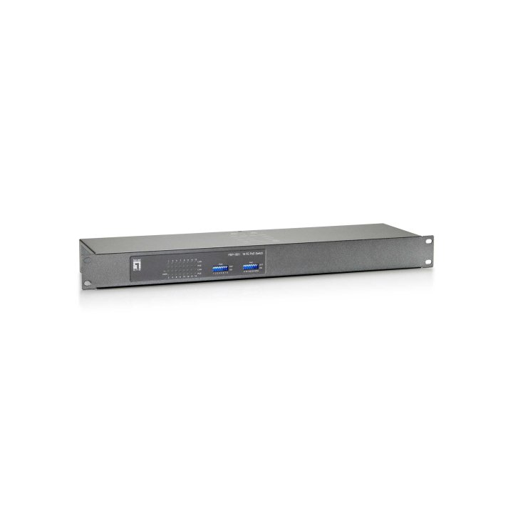 Switch No Gestionable Level One Fep-1601 16p 16xpoe 100mb 250w Carcasa Metalica
