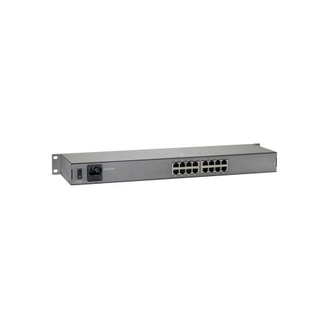 Switch No Gestionable Level One Fep-1601 16p 16xpoe 100mb 250w Carcasa Metalica
