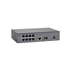 Switch No Gestionable Level One Fgp-1000 10p 8xpoe 100mb 1xgb 1xgb Sfp 120w Carcasa Metalica 2