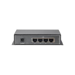 Switch No Gestionable Level One Fsw-0513 5p 4xpoe 100mb 120w Carcasa Metalica 2