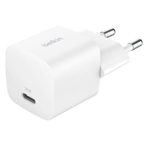 Cargador De Pared Belkin Wca012kqwh Usb-c Pd 25w Color Blanco