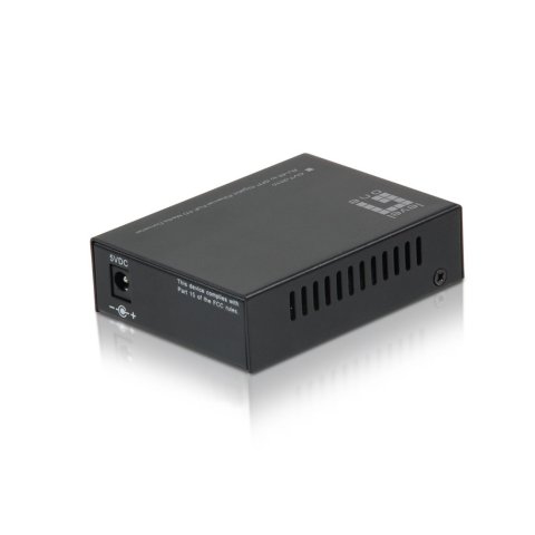 Convertidor Fibra Level One Gvt-2010 Rj45 Ethernet A Sfp Gb Poe Pd