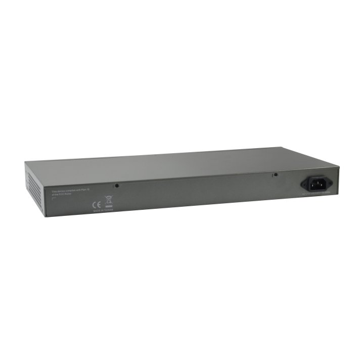 Switch Gestionable Levelone L3 Gep-2681 26p 24xgb Poe 2x Rj45 sfp 185w