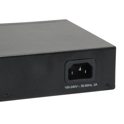 Switch Semigestionable Level One Gep-1051 10p 8xgb Poe 2xgb Sfp 70w Carcasa Metalica 