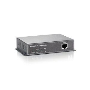 Poe Extender Level One Por-0120 1 Puerto Gigabit Conectable En Cascada Extiende 100m