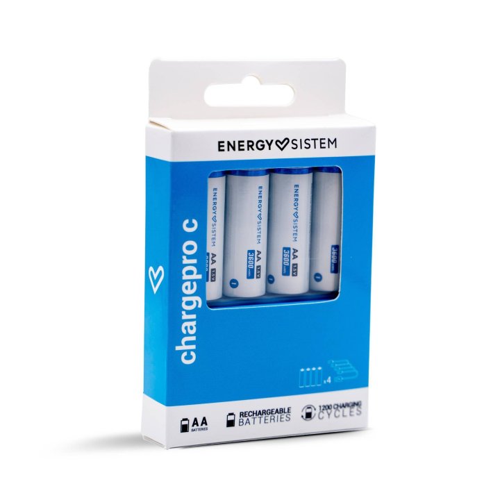 Pilas Aa Recargables Energy Sistem Con Conector...