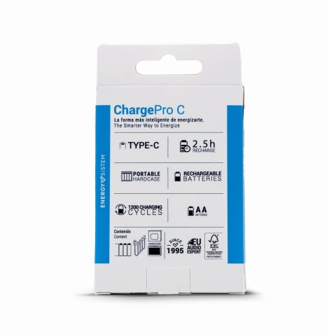 Pilas Aa Recargables Energy Sistem Con Conector...
