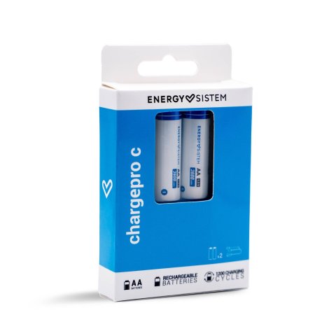 Pilas Aa Recargables Energy Sistem Con Conector...