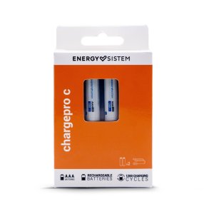 Pilas Aaa Recargables Energy Sistem Con Conector Usb-c...