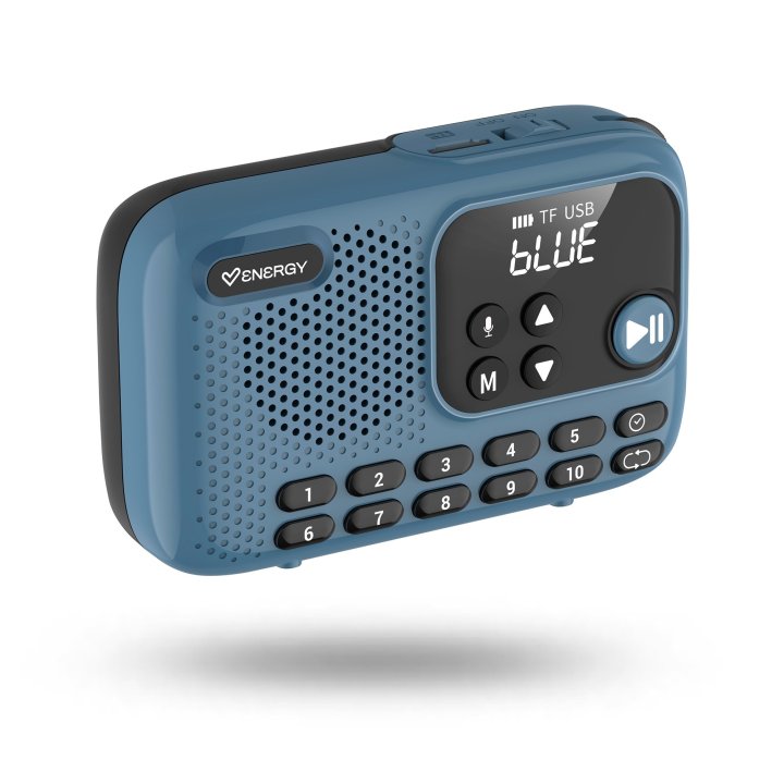 Radio Portatil Energy Sistem Tunergo Fm 10h Salida 3.5mm Usb-c Bt Usb Microsd