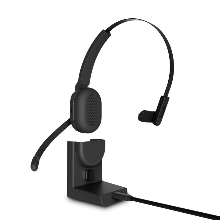Headset Bluetooth Energy Sistem Voice Pure Office Bt Rf Enc Conexion Multipunto 40h Bat. Base De Carga