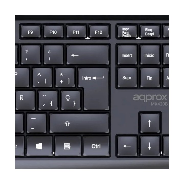 Teclado Y Mouse Approx Wireless Appmx420b...