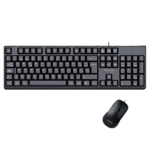 Teclado Y Mouse Approx Appmx245 Cable Usb 1.45m 1200dpi Teclado Ligero Y Compacto