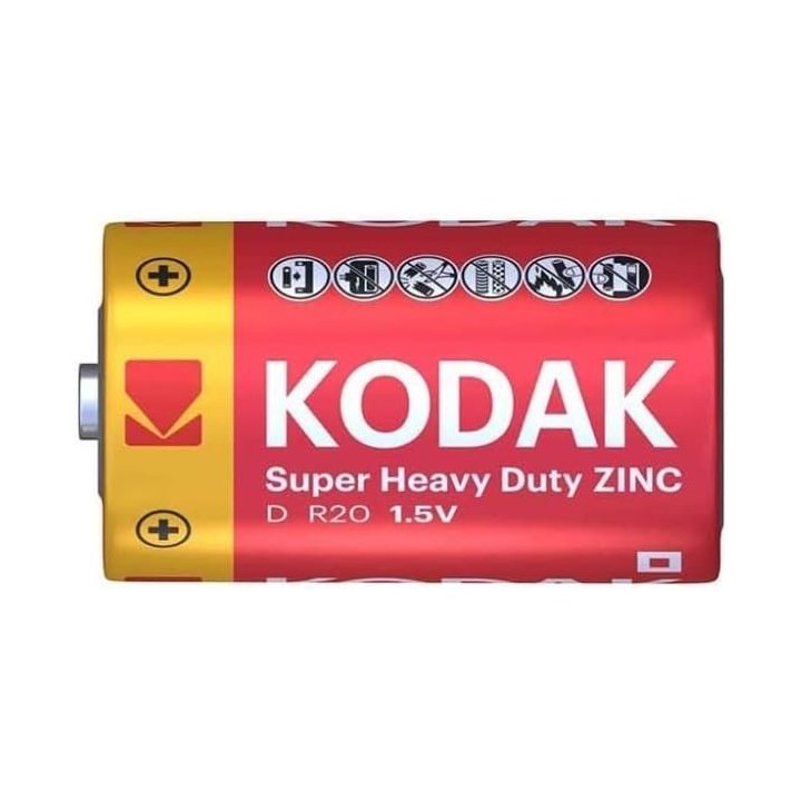 Pilas C Lr14 Kodak Extra Heavy Duty Zinc Pack 2...