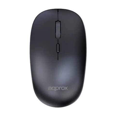 Mouse Approx Wireless Appxm210 2.4ghz 1600 Dpi 4 Botones Color Negro