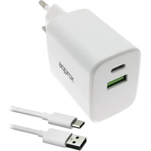 Cargador Usb Approx Appusbwall35w 1xusb-c Pd 1xusb-a 35w... 2