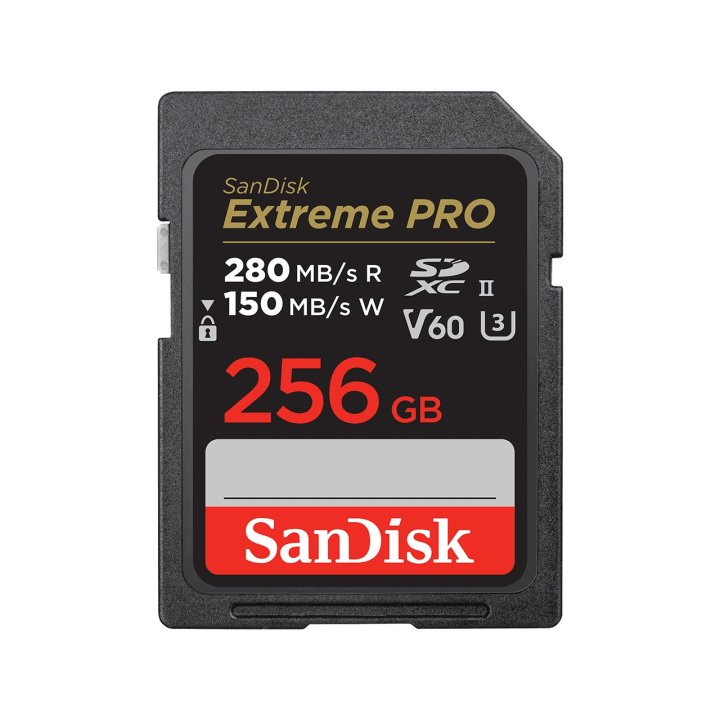 Memoria Sd 256gb Sandisk Extreme Pro Sdxc Uhs-ii Class V60 Read 280mb s Write 100mb s