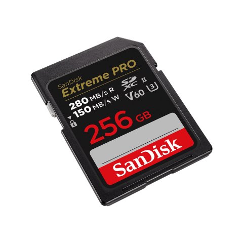 Memoria Sd 256gb Sandisk Extreme Pro Sdxc Uhs-ii Class V60 Read 280mb s Write 100mb s