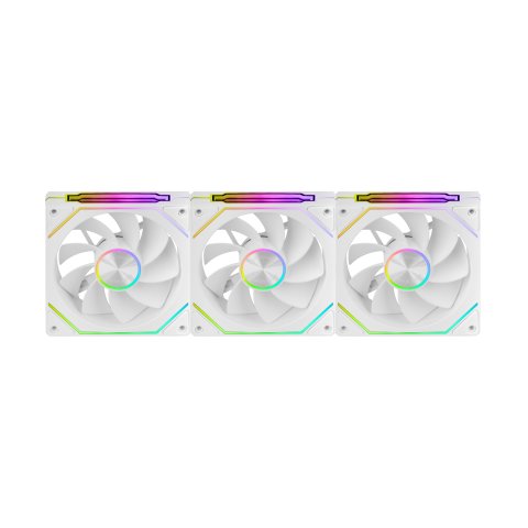 Kit 3xventilador Interno Arg Mars Gaming Mf-linkfinity Kit Blanco Modulares Pwm 120mm Aspas Invertidas