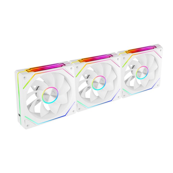 Kit 3xventilador Interno Arg Mars Gaming Mf-linkfinity Kit Blanco Modulares Pwm 120mm Aspas Invertidas