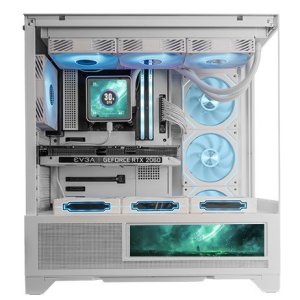 Caja Atx Semitorre Mars Gaming Mclcdx Blanco Cristal... 2