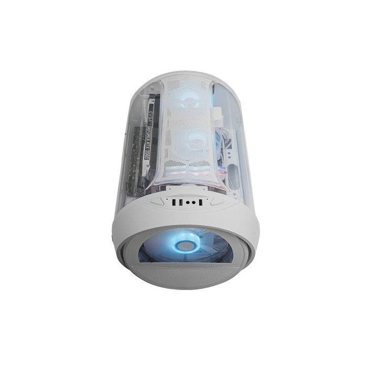 Caja Microatx Gaming Mars Gaming Mccylon Blanco...
