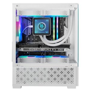 Caja Microatx Gaming Mars Gaming Mc-se2w Blanco Cristal...