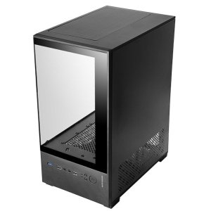 Caja Microatx Gaming Mars Gaming Mc-se2 Black Cristal...