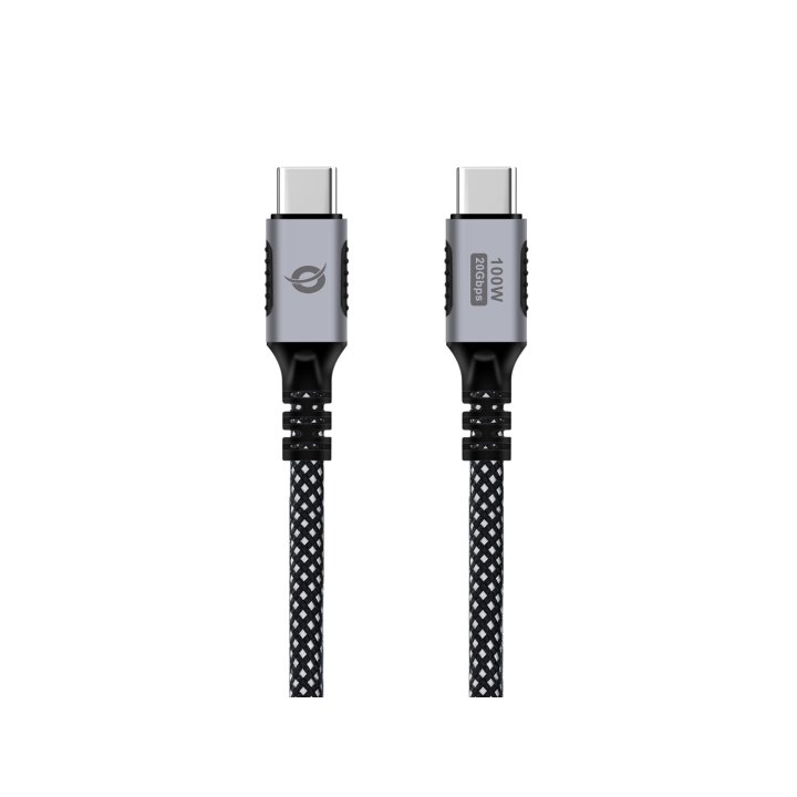 Cable Usb-c Macho Usb-c Macho 2m Conceptronic Usb 3.2 Gen 2x2 100w 20v 5a 20gbps 4k60h E-mark 