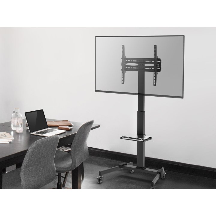 Soporte De Suelo Con Ruedas Equip Para Pantalla De 32" - 55" Fijo Max. Vesa 400x400 Hasta 35kg