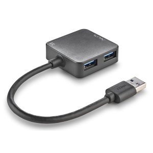 Hub  Usb 3.0 Ngs Ihub Tiny 3.0 4xusb-a Cable Integrado Color Negro 2