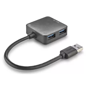 Hub Usb 3.0 Ngs Ihub Tiny 3.0 4xusb-a Cable Integrado Color Negro 2