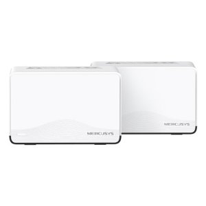 Punto De Acceso Interior Mesh Wifi 7 Mercusys Halo H27be(2-pack) 2880 Mbps 5ghz 1xrj45 2.5gbps 2x1gb
